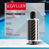 KONLLEN Pool Cue Extension 2'' 3'' 4'' 6'' 8'' 12'' Carbon Fiber Billiard Cue Extension Billiard Accessories for Pool Sticks view 4