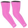 CompressionZ Compression Arm Sleeves for Men & Women| Cooling UV Sun Protection Elbow Pain Relief for All Sports and Recovery Pink: Pair X-Small view 1