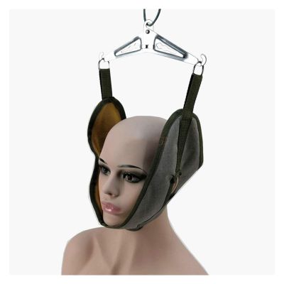 SADDPA DSMYYXGS Cervical Traction Belt Home Neck Stretching Fixation Belt Correction Hanging Neck Adult Children Traction Headgear