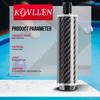 KONLLEN Pool Cue Extension 2'' 3'' 4'' 6'' 8'' 12'' Carbon Fiber Billiard Cue Extension Billiard Accessories for Pool Sticks view 4