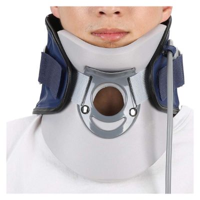 SADDPA DSMYYXGS Cervical Vertebra Brace Inflatable Neck Pain Relief Support Cervical Traction Devices Neck Brace (Color : A)