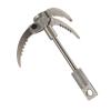 Ruipoo Grappling Hook, Folding Claw Multifunctional Stainless Steel Hook for Outdoor, Camping, Hiking, Tree, Rock, Mountain, Climbing Hold, etc (3 Claws view 1