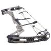 Archery Compound Bow and Arrow Set Adults Teens Hunting Bow Magnesium Alloy Riser Draw Weight 30-70lbs Draw Length 19"-31" Adjustable 320fps (Bow Set Gray) view 4