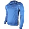 Tilos Men's Premium UPF 50+ Long Sleeve Rash Guard (3XL, Heather Marine) view 1