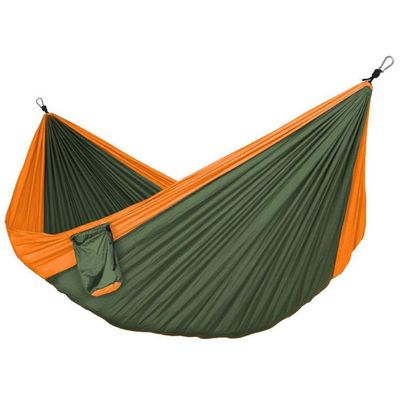 320200Cm Hanging Hammock Portable Parachute Hammock Bed Swing Camping Survival Garden Outdoor Hunting Leisure Sleeping Hammock