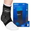 Zamst A1 Strong Ankle Brace Sports Sprains - Black, Right, S view 1