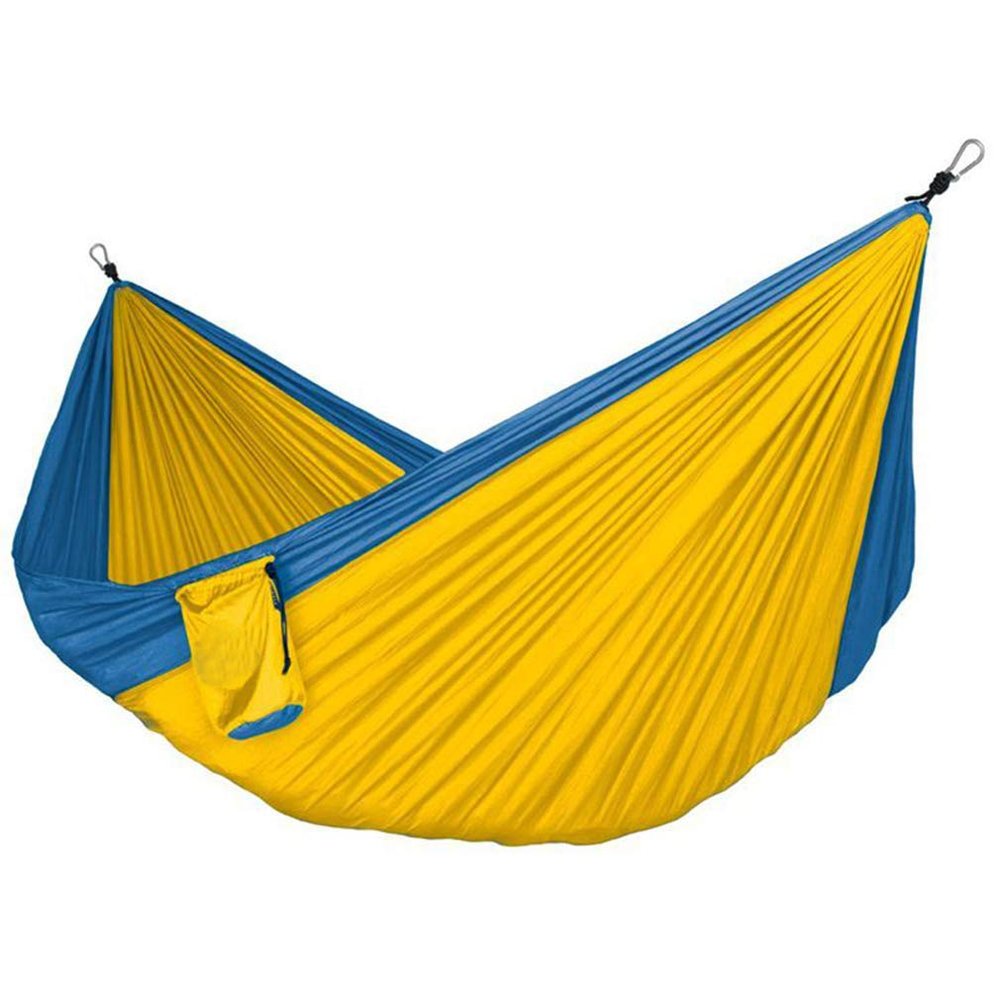 320200Cm Hanging Hammock Portable Parachute Hammock Bed Swing Camping Survival Garden Outdoor Hunting Leisure Sleeping Hammock