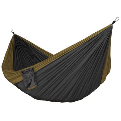 320200Cm Hanging Hammock Portable Parachute Hammock Bed Swing Camping Survival Garden Outdoor Hunting Leisure Sleeping Hammock
