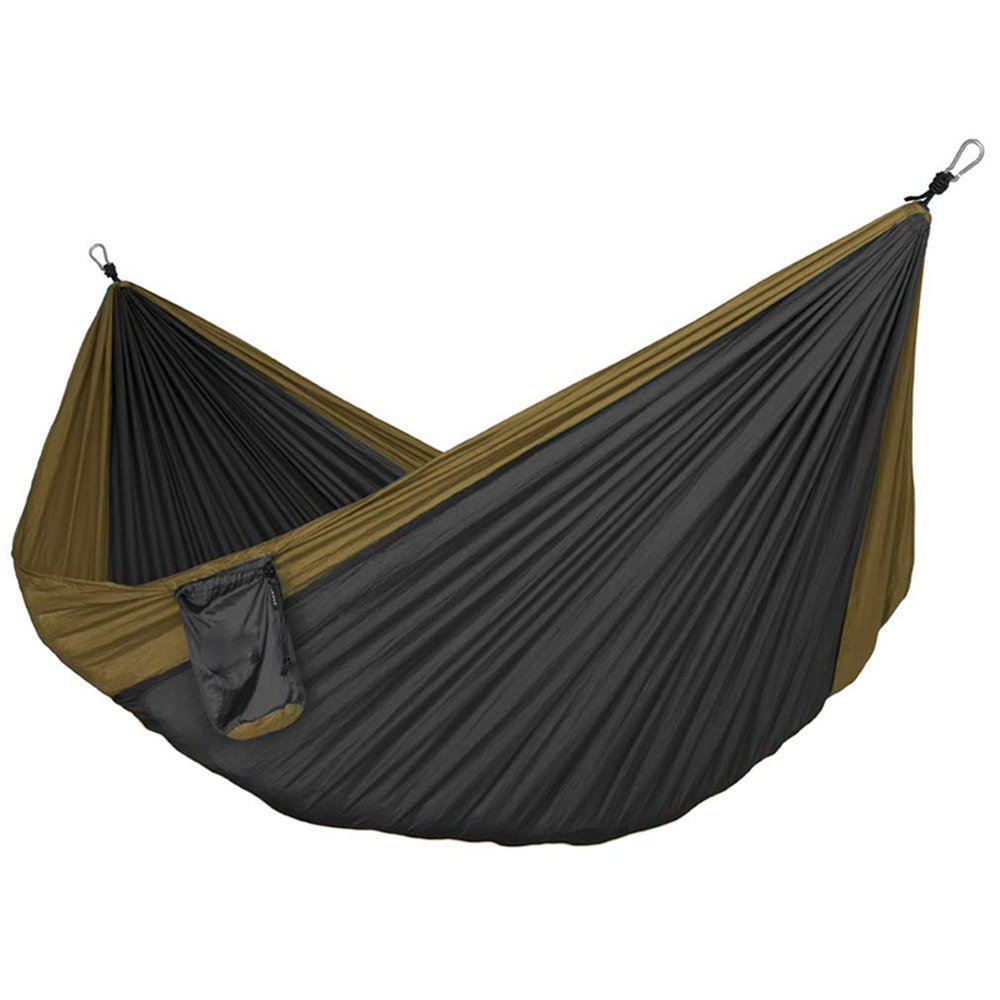 320200Cm Hanging Hammock Portable Parachute Hammock Bed Swing Camping Survival Garden Outdoor Hunting Leisure Sleeping Hammock