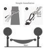 320200Cm Hanging Hammock Portable Parachute Hammock Bed Swing Camping Survival Garden Outdoor Hunting Leisure Sleeping Hammock view 3