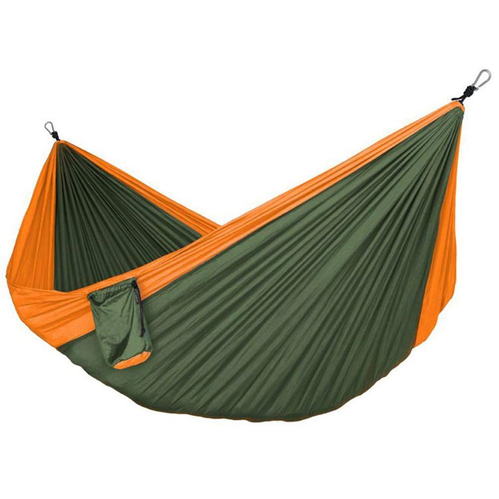 320200Cm Hanging Hammock Portable Parachute Hammock Bed Swing Camping Survival Garden Outdoor Hunting Leisure Sleeping Hammock