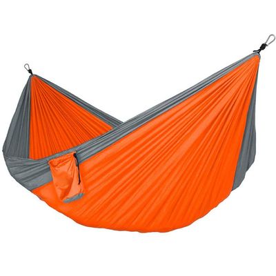 320200Cm Hanging Hammock Portable Parachute Hammock Bed Swing Camping Survival Garden Outdoor Hunting Leisure Sleeping Hammock