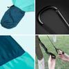 Single & Double Hammock Outdoor Camping Parachute Hammock Backpack Travel Survival Hunting Sleeping Portable Hanging Garden Swing Bed view 4