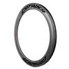 Customized Carbon Rim 700C 25/28mm Wide, 30/35/38/45/50/55/60/88mm Deep Tubular/Clincer Tubeless Ready Carbon Bicycle Rim for Road Bike Gravel CX Wheel view 3