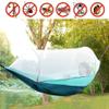1-2 People Ultralight Parachute Net Hammock Swing Mosquito Net Travel Outdoor Portable Anti-Rollover Hammock for Camping Travel Yard Garden view 2