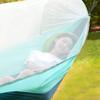 1-2 People Ultralight Parachute Net Hammock Swing Mosquito Net Travel Outdoor Portable Anti-Rollover Hammock for Camping Travel Yard Garden view 3