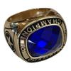 Express Medals Champion Blue MVP All Star Trophy Ring with Award Display Stand Case and Neck Display Ball Style Chain 12 view 1