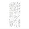 Bike Frame Protector Extra - Universal Fit, 10-Piece Set for Down Tube, Chainstay, Cable Wear, High-Impact Honeycomb PVC view 2
