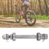 Bike Axle 140mm/ 5.51in Bicycle Front Axle Rear Solid Shaft Lever, Bike Repair Tool Accessories, for Road Bike, Mountain Bike, BMX view 2