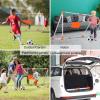 Soccer Goals Hua Children's Football Goal Home Outdoor Portable Large Pop-up Football Goal, Sports Training for Young Children, Easy to Install, 120x70x70cm view 3
