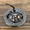 Engraved Sundial Brass Compass - 5 inches Large Sundial Compass in Leather Case Top Grade Calibrated Vintage Gift (Blank) view 3