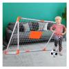 Soccer Goals Hua Portable ABS Football Goal, Outdoor Garden Children's Football Training Pop-up Football Net Door Kit, Stable and Durable, 120x70x70cm view 1
