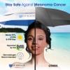UV-Blocker UV Sun Protection Golf Umbrella - Double Canopy Vented Mesh (68") view 3