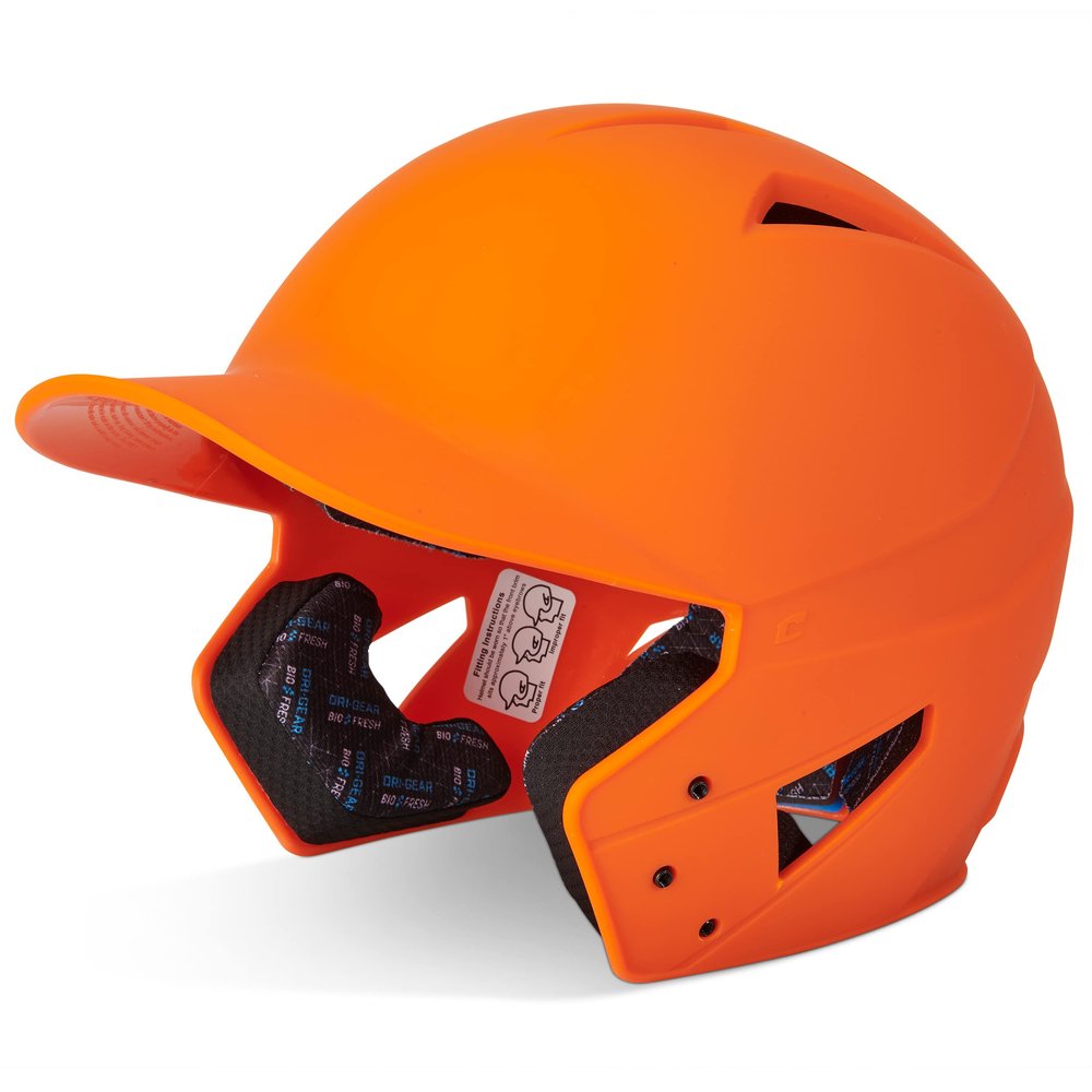 Champro HX Gamer Performance Baseball Batting Helmet in Solid Color Matte Finish