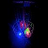 Birdi Disc Golf - Disc Golf Lights - LED - Flat Circular Quad-Lite LED Disc Golf Lights-Very Bright- Glow Disc Golf - Night Disc Golf - 8 Pack (Multi) view 2