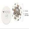 Birdi Disc Golf - Disc Golf Lights - LED - Flat Circular Quad-Lite LED Disc Golf Lights-Very Bright- Glow Disc Golf - Night Disc Golf - 8 Pack (Multi) view 3