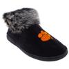 Comfy Feet Everything Comfy Clemson Tigers Faux Sheepskin Furry Top Slipper - Large view 1