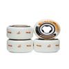 RICTA WHEEL DYNAMICS Unisex Ricta Speedrings Wide 99a Skateboard Wheels, White, 54 mm UK view 4