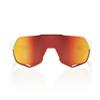 100% S2 Sport Performance Cycling Sunglasses (Soft Tact Off White - HiPER Red Multilayer Mirror Lens) view 2