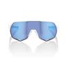 100% S2 Sport Performance Cycling Sunglasses (Matte White - HiPER Blue Multilayer Mirror Lens) view 2
