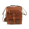Adam Burk Unisex Small Multipurpose Leather Shoulder Crossbody Travel Bag 18ABP9BR view 1