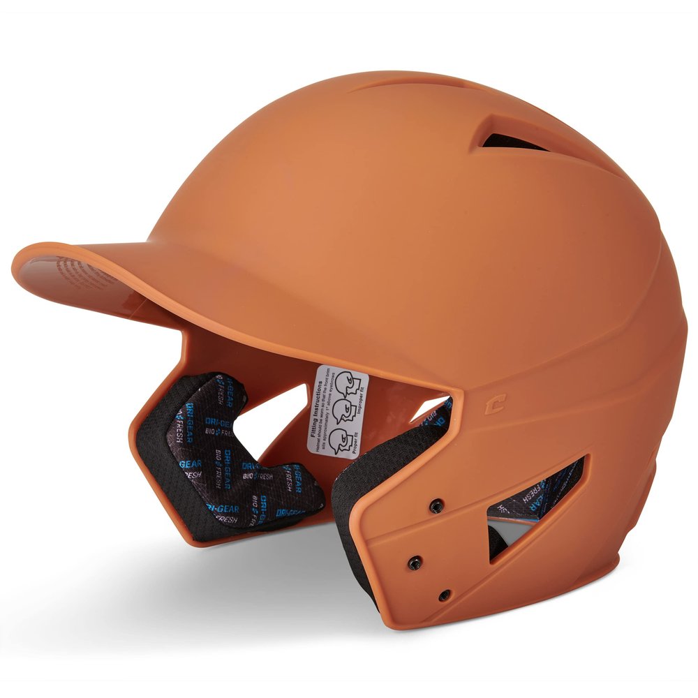 Champro HX Gamer Performance Baseball Batting Helmet in Solid Color Matte Finish