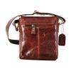 Adam Burk Unisex Small Multipurpose Leather Shoulder Crossbody Travel Bag 18ABP2BR view 2