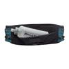 Nathan Running Belt Pinnacle Hydration Waistbelt/WaistPack. Includes Soft Flask, Storage, Zipper Pocket. For Running, Hiking Fanny Pack. No Bounce! (XXS/XS, Black/Blue) view 3