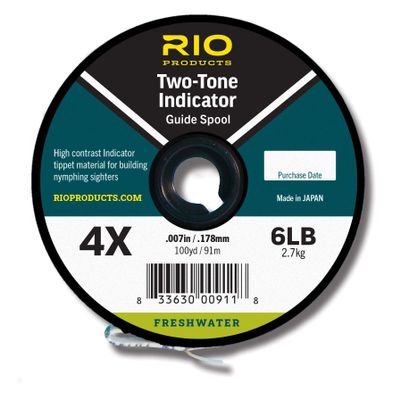 2-Tone Indicator, Black/White, 3X (Guide Spool)