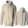0084. American Flag Thin Blue Line Police Lives Matter Support Patriotic NY Sheriff Sweatshirt Pullover Hoodie (Beige, Small) view 1