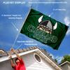 College Flags & Banners Co. Cleveland State Vikings Flag and Pole Bracket Mount Bundle view 2