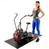 Marcy Exercise Equipment Mat, Floor Mat For Workout Equipment like Treadmill, Exercise Bike, Gym Accessories, 60 Inches long | MAT-365 Black view 1