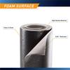 Marcy Exercise Equipment Mat, Floor Mat For Workout Equipment like Treadmill, Exercise Bike, Gym Accessories, 60 Inches long | MAT-365 Black view 3
