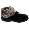 Comfy Feet Everything Comfy Texas Tech Red Raiders Faux Sheepskin Furry Top Slipper - Large view 3