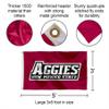 College Flags & Banners Co. New Mexico State University Polyester Flag and Pole Bracket Mount Bundle view 3