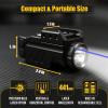 HiLight Tactical Enforcer ES10B 500 Lumen Strobe Pistol Flashlight with Blue Laser Sight | Great for Glock, Sig, S&W, Taurus | Beam for 9mm 10mm .45 Cal view 3