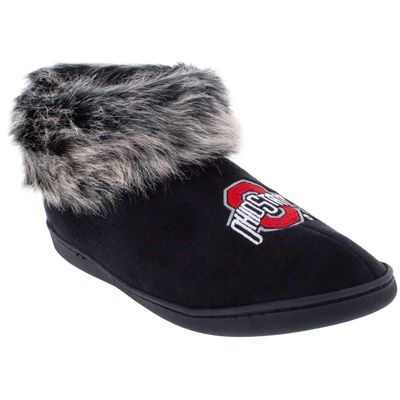 Comfy Feet Everything Comfy Ohio State Buckeyes Faux Sheepskin Furry Top Slipper - Large