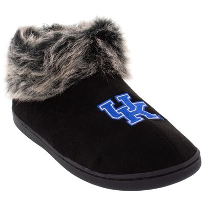 Comfy Feet Everything Comfy Kentucky Wildcats Faux Sheepskin Furry Top Slipper - Small
