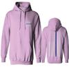 0084. American Flag Thin Blue Line Police Lives Matter Support Patriotic NY Sheriff Sweatshirt Pullover Hoodie (Light Purple X-Large) view 1