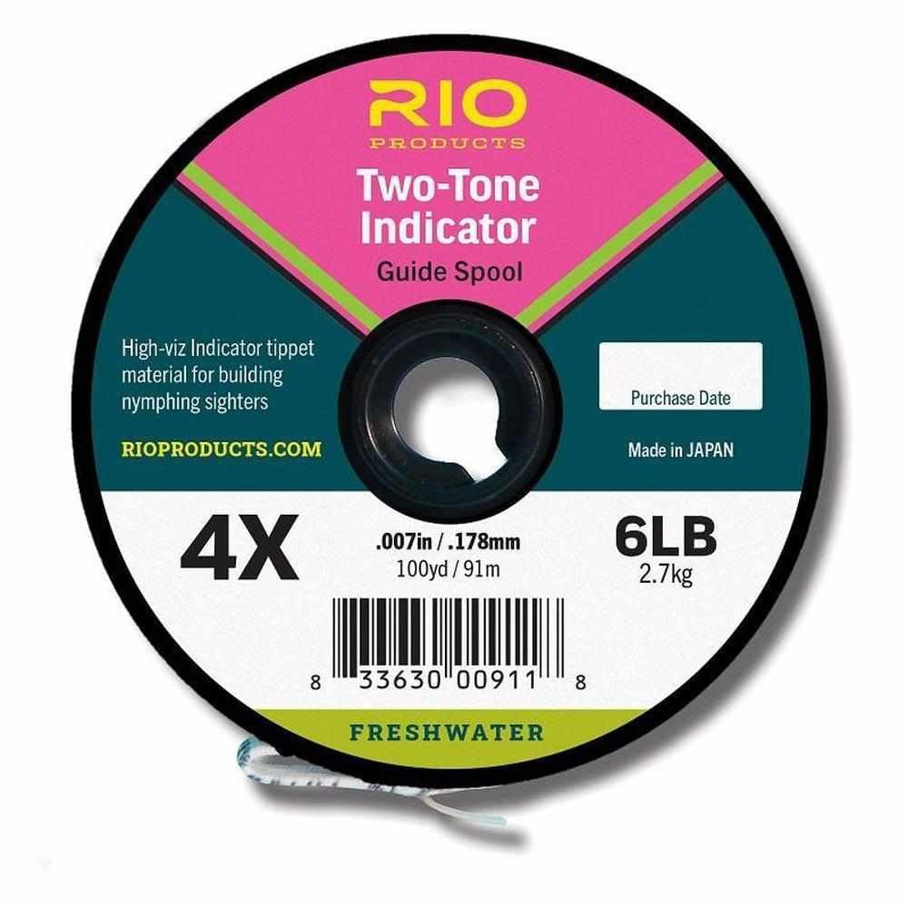 RIO Products 2-Tone Indicator, Pink/Yellow, 3X (Guide Spool)